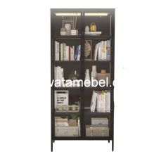 Steel Display Cabinet Size 80 - ACTIV MALDIVES LH 80 B / Black 